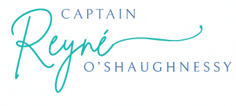 Logo with the cursive text "Ryan" overlaid on the uppercase text "O'SHAUGHNESSY" in blue and teal colors.